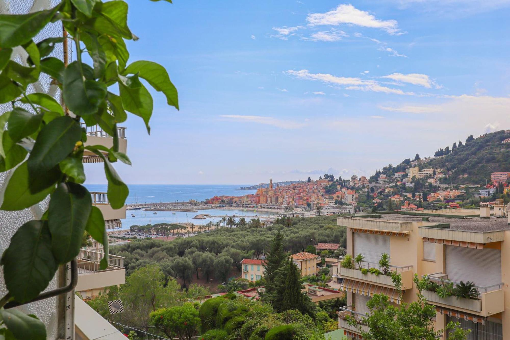 « La Grande Residence » Vue Mer, Piscine Menton Exterior foto